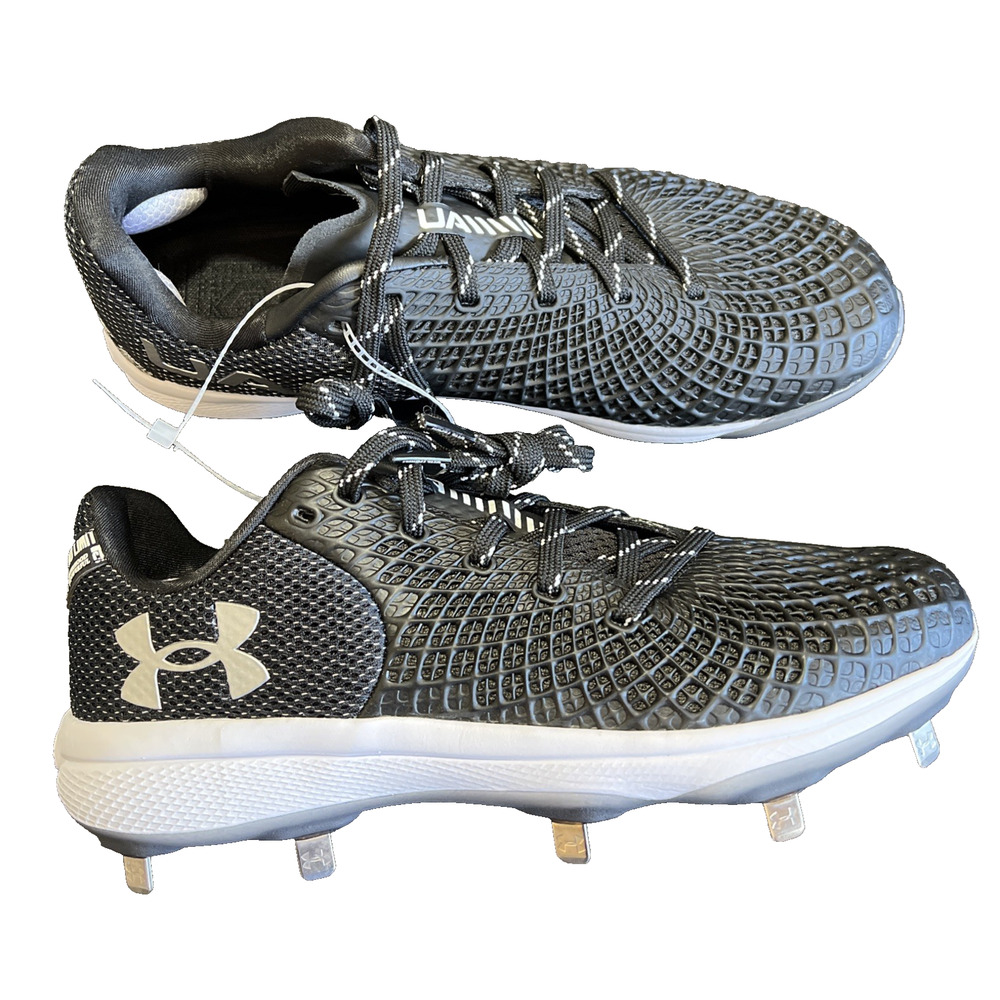 Under Armour Glyde 2.0 MT Women's 10 Softball Cleats Shoes Black 3026601-001 NEW